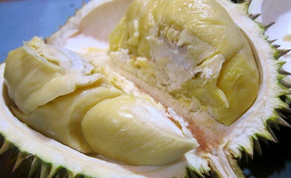 buah durian medan