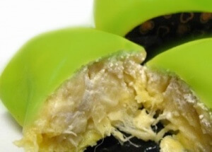 pancake durian rasa pandan