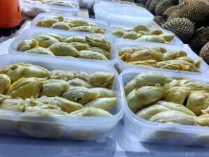 durian kupas ucok medan