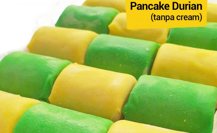 pancake durian non cream